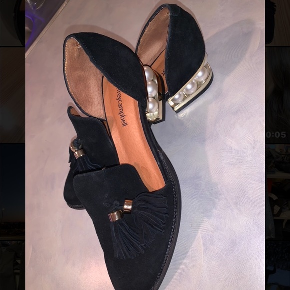 Jeffrey Campbell Shoes - Jeffrey Campbell Women's Civil Black Suede Heel